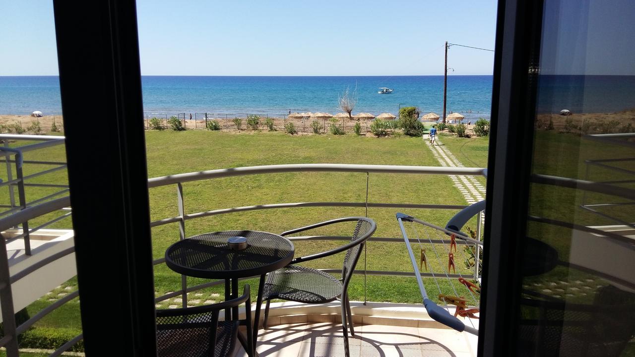 Ostria Hotel Kakovatos Beach ザハロ エクステリア 写真