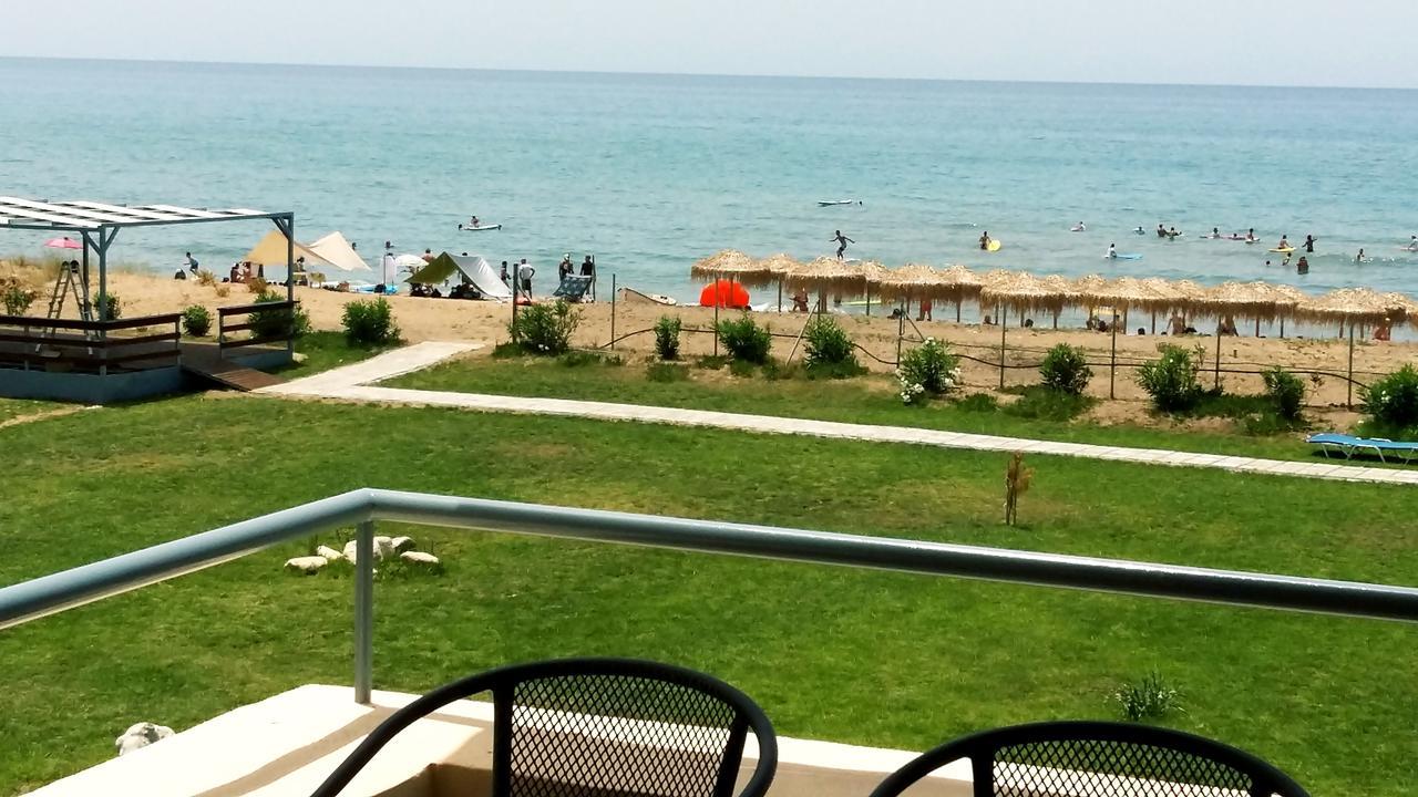 Ostria Hotel Kakovatos Beach ザハロ エクステリア 写真
