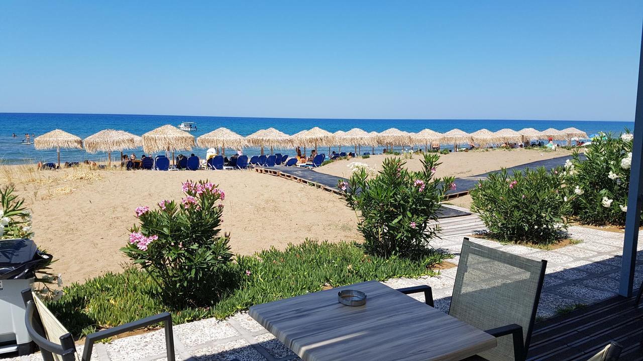 Ostria Hotel Kakovatos Beach ザハロ エクステリア 写真