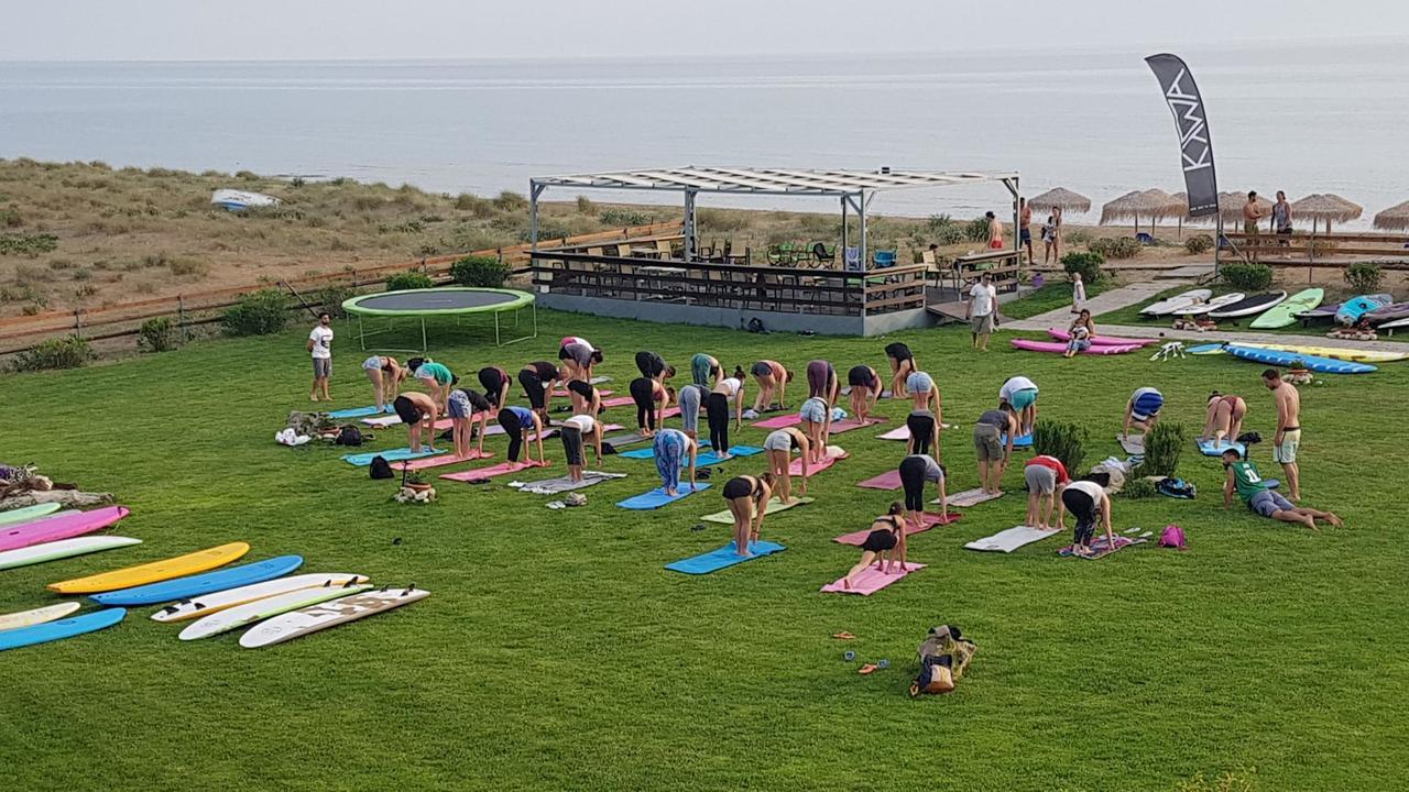 Ostria Hotel Kakovatos Beach ザハロ エクステリア 写真
